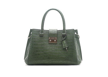 Fashion Ladies Handbags with small pocket inside , womens leather tote bag